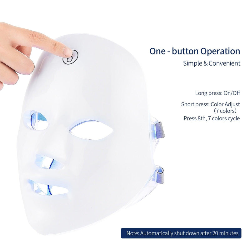Máscara Anti-Acne Rejuvenescedora, Fotons Mask® - Honor Tech