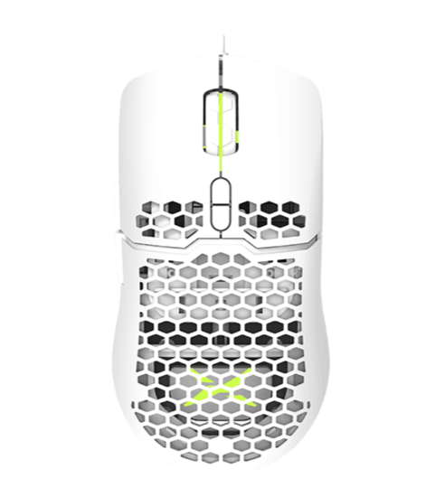 Mouse Com Fio, Machenike Delux M700, PMW3389, 16000DPI, 67g, RGB - Honor Tech