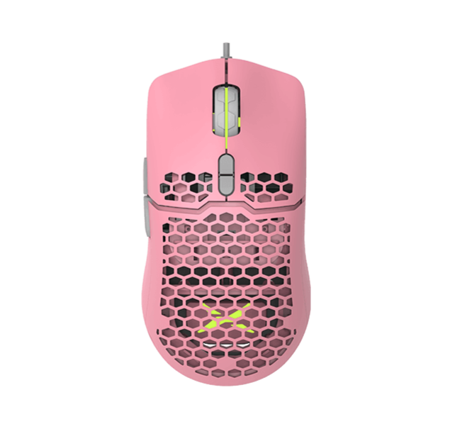 Mouse Com Fio, Machenike Delux M700, PMW3389, 16000DPI, 67g, RGB - Honor Tech